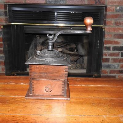 Vintage coffee grinder
