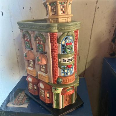 Christmas village buildings