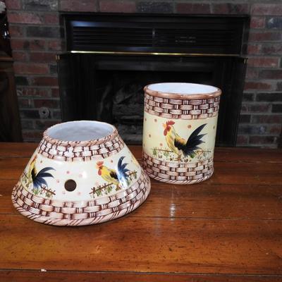 Chicken candle lamp