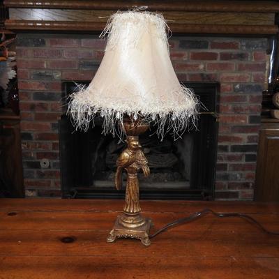 Beautiful bird lamp