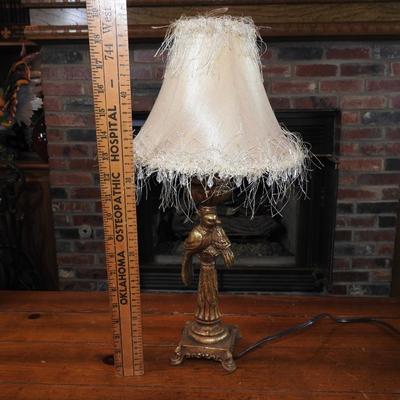 Beautiful bird lamp