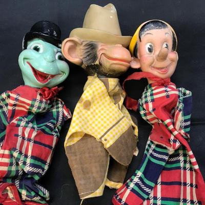 VINTAGE PUPPETS LOT