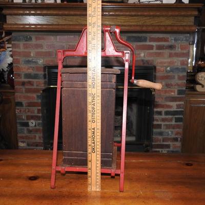 Vintage butter churn