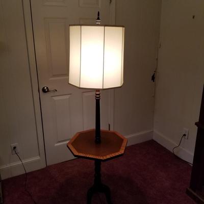 Octagon Shape Table & Lamp Combo (D-JS)