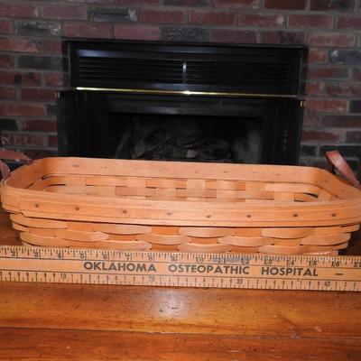 Longaberger basket with insert