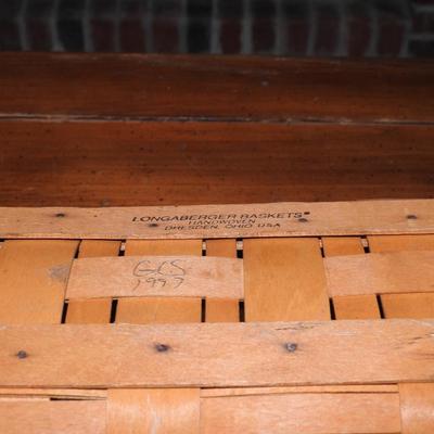 Longaberger basket with insert