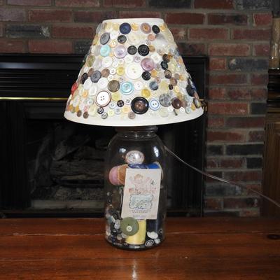 Button lamp