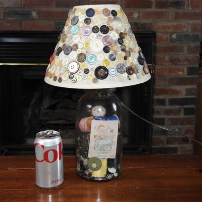 Button lamp