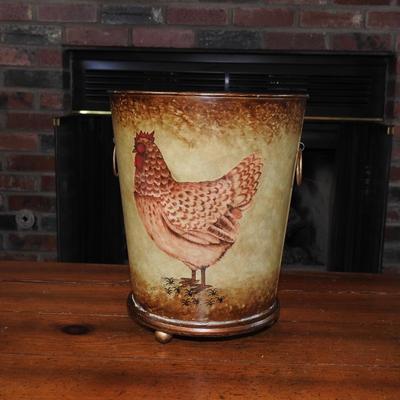 Chicken waste basket