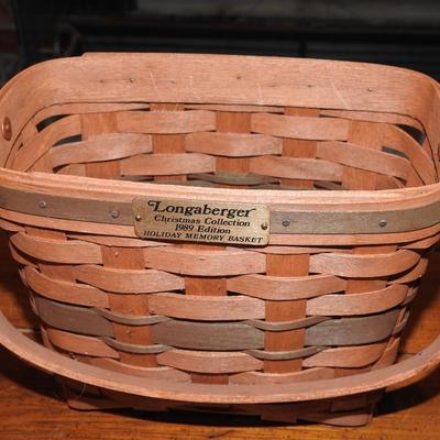 Longaberger Christmas collection 1989 edition