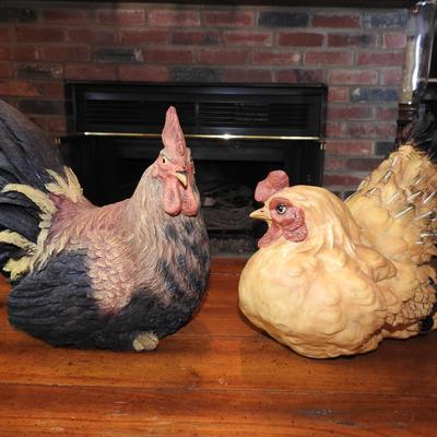 Pair of chickens
