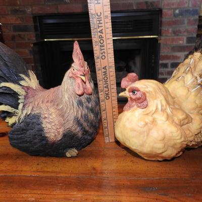 Pair of chickens