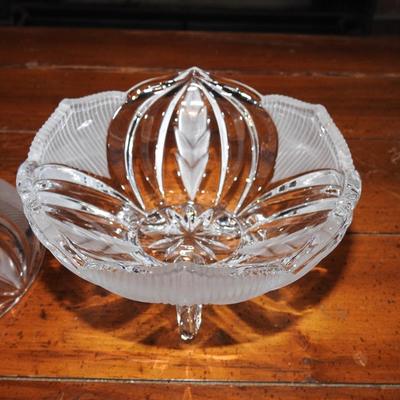Beautiful crystal candy dish