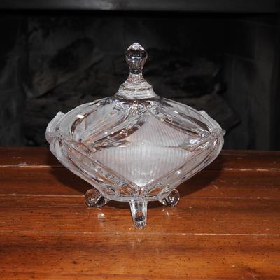 Beautiful crystal candy dish