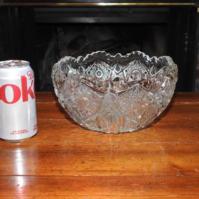 Crystal Czech bowl
