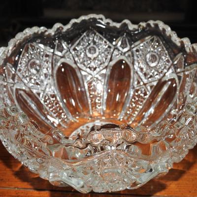 Crystal Czech bowl