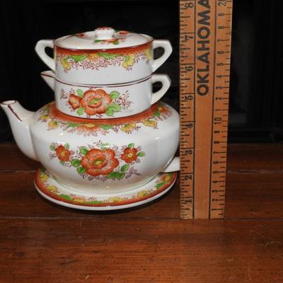 Mikori nesting tea pot sugar and creamer