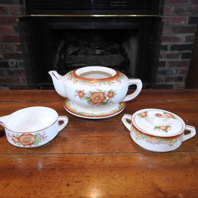 Mikori nesting tea pot sugar and creamer