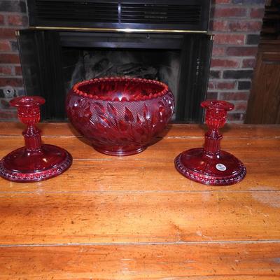 Carnival and Fenton glass