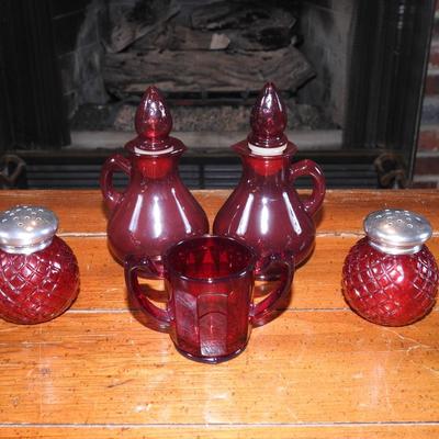 Avon ruby red collection