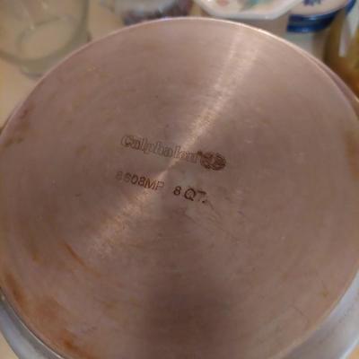Calphalon 8 quart stock pot boil basket & steamer