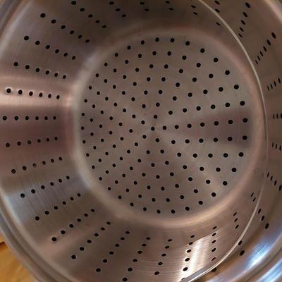 Calphalon 8 quart stock pot boil basket & steamer