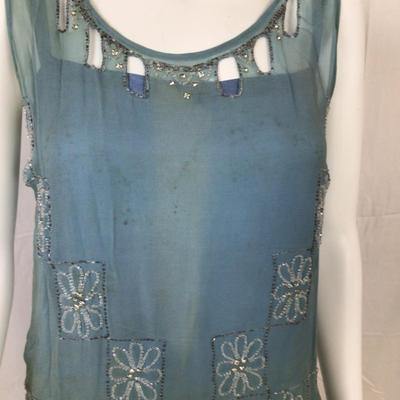 Lot 308 Antique Beaded Flapper Dress by Astrom & Co. Baltimore