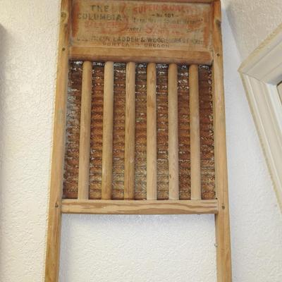 Vintage washboard