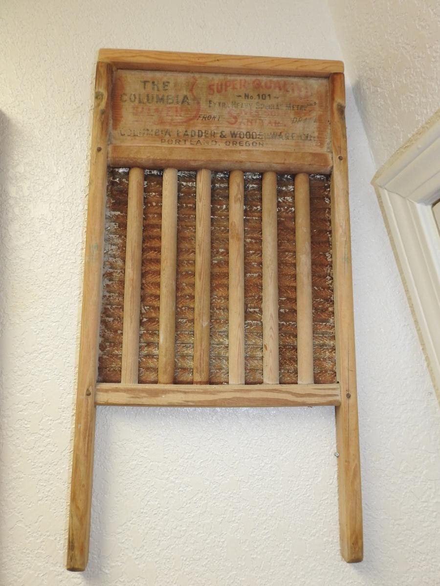Vintage washboard
