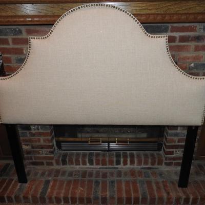 Queen headboard and metal frame