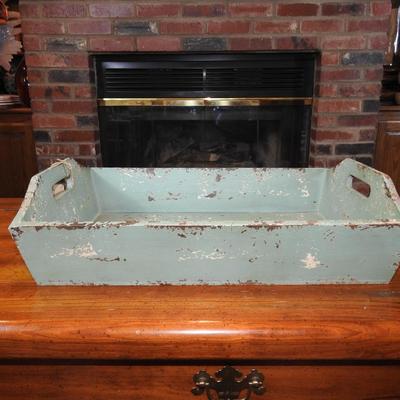 Rustic handled tray