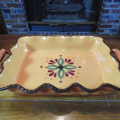 Beautiful handled tray