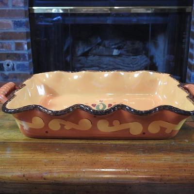 Beautiful handled tray
