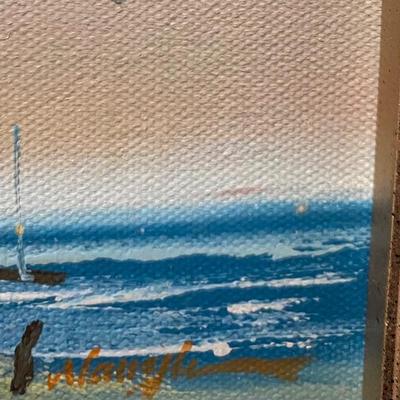 Ocean Painting Signed