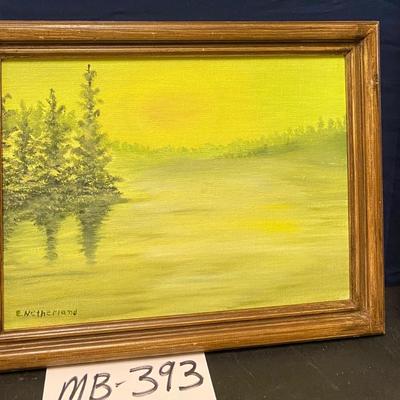Painting signed E Netherland