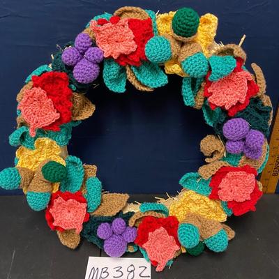 Crocheted Wreath