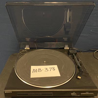 Sony Record Player