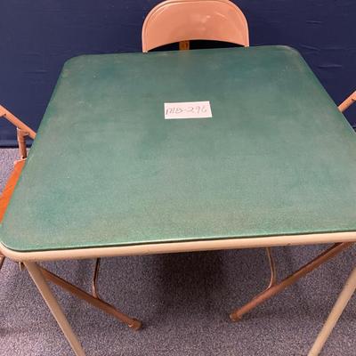 Card Table and 4 Chairs