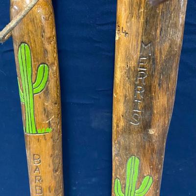 2 Walking Sticks