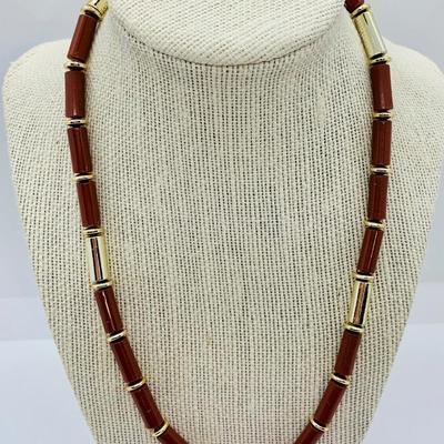LOTJ2R: Vintage Beaded Necklaces & Handcrafted Pendant on Satin Cord