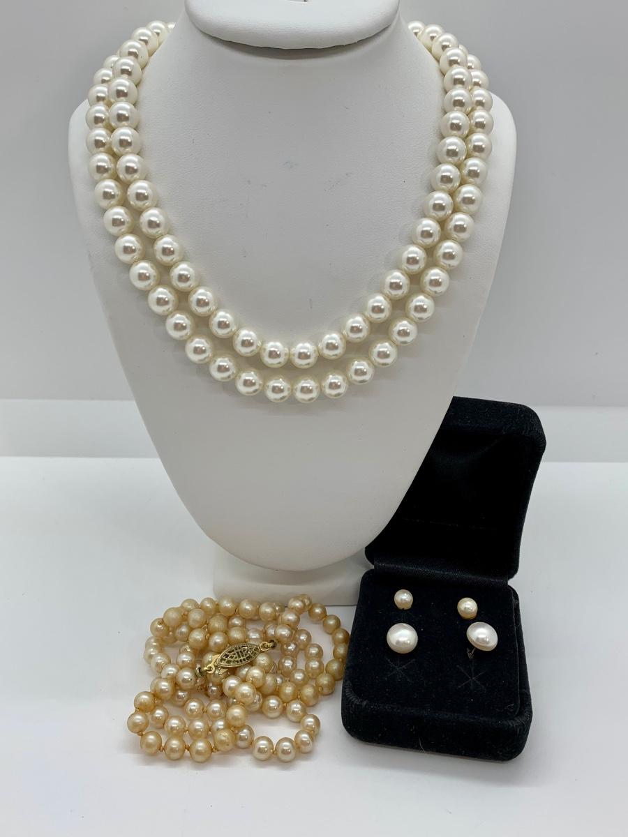 Vintage sarah shop coventry pearl necklace
