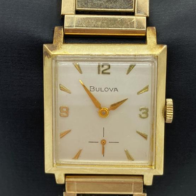 LOTJ: Vintage Goldtone Watches: Bulova & Waltham