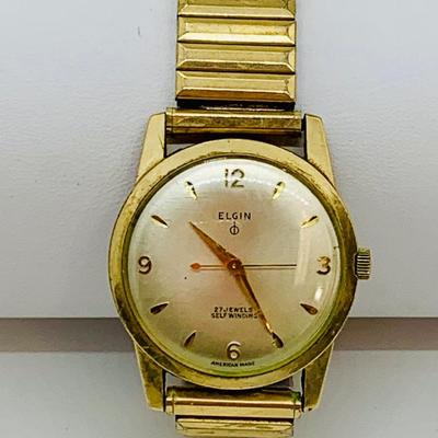 LOT 60R: Elgin Self Winding Watch w/27 Jewels