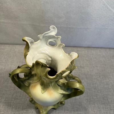 Figural Art Nouveau Vase German Origin
