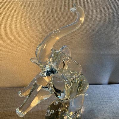 Murano Glass Elephant by L. Zanette