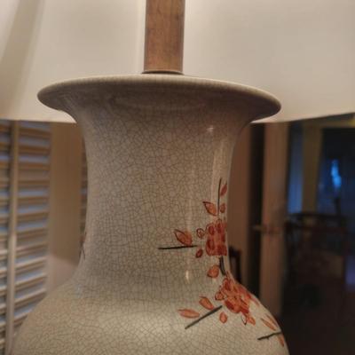 Asian Ceramic Cherry Tree Lamp (GB-DW)