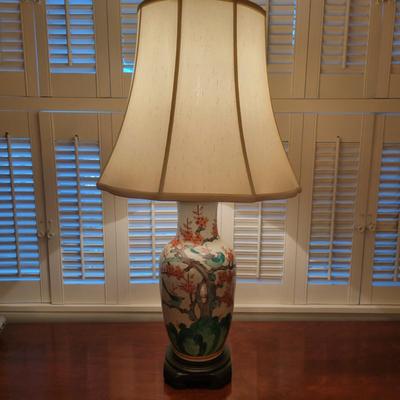 Asian Ceramic Cherry Tree Lamp (GB-DW)