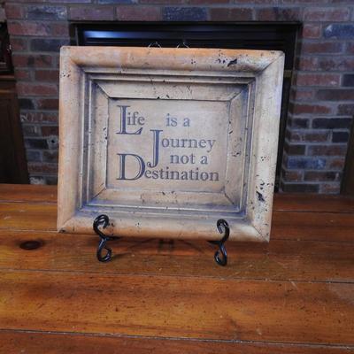 Beautiful hanging plaque