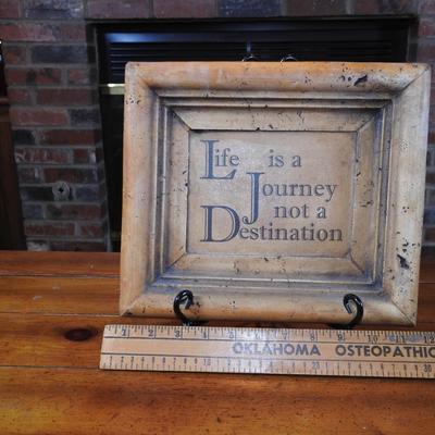 Beautiful hanging plaque