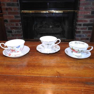 Set of cups and saucers